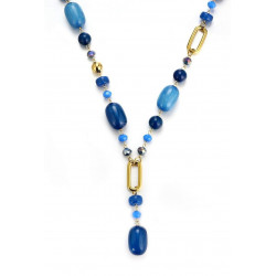 Taru - Sautoir Bleu