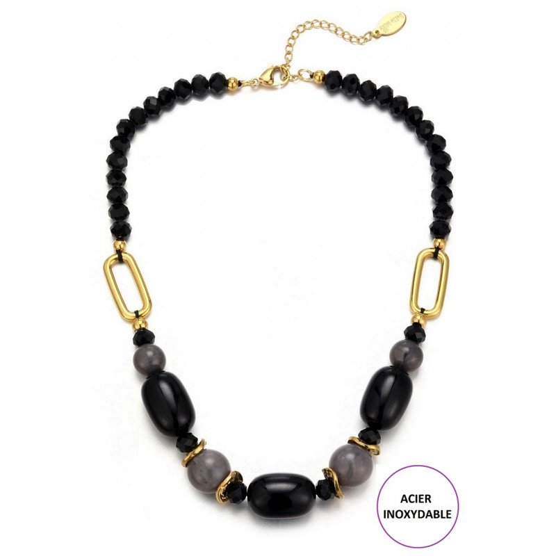 Taru - Collier Noir