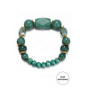 Tendai - Bracelet élastique Vert