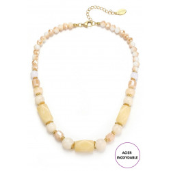 Tendai - Collier Blanc