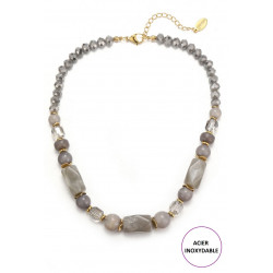 Tendai - Collier Gris