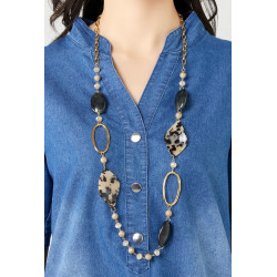 Thara - Sautoir Bleu