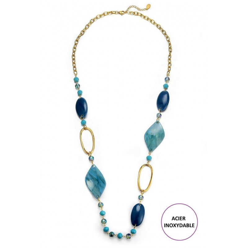 Thara - Sautoir Bleu
