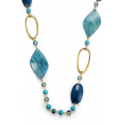 Thara - Sautoir Bleu