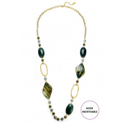 Thara - Sautoir Vert