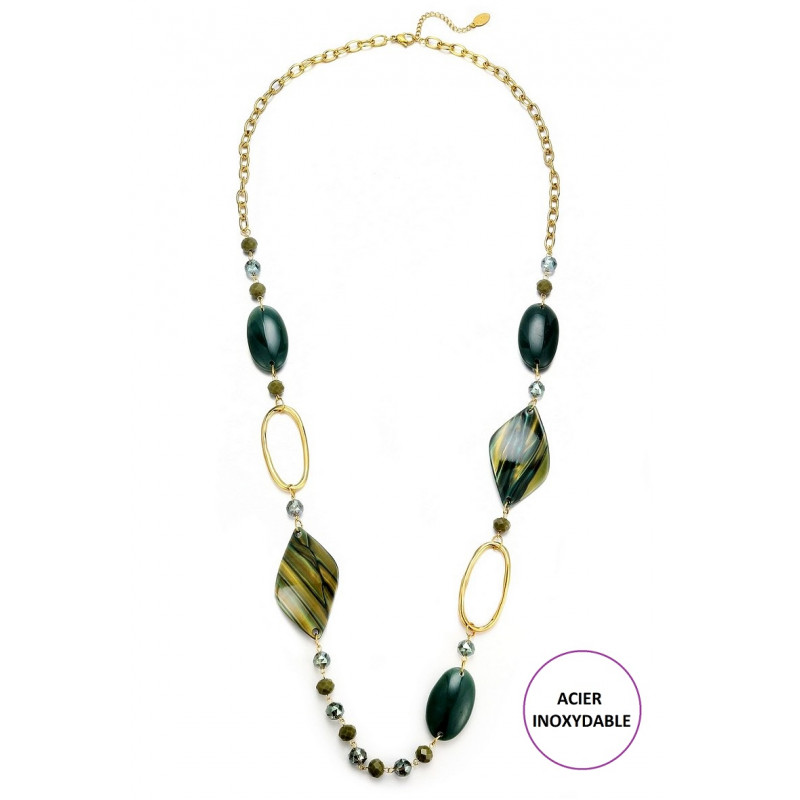 Thara - Sautoir Vert