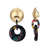 Nosipho - Boucle d'oreille clip Multicolore
