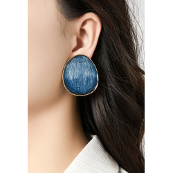 Noelene - Boucle d'oreille clip Verte