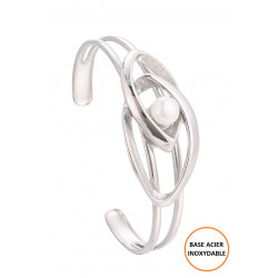 Ibrak - Bracelet réglable Argenté