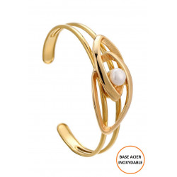 Ibrak - Bracelet réglable Doré