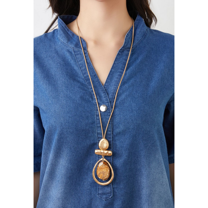 Ibrissoum - Sautoir Doré