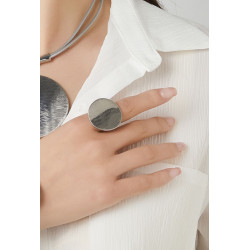 Inchirah - Bague réglable Argentée