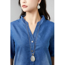 Irna - Sautoir Argenté