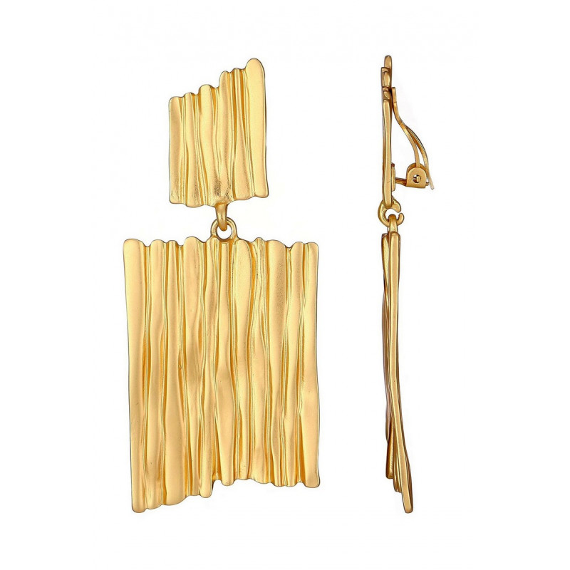 Nawara - Boucle d'oreille clip Dorée