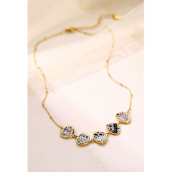 Yachme - Collier Acier Blanc