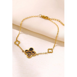 Yakout - Bracelet Acier Marron