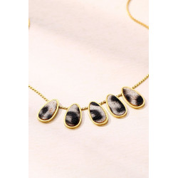 Yousra - Collier Acier Blanc