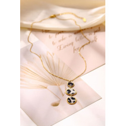 Yassira - Collier Acier Blanc