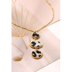 Yassira - Collier Acier Blanc