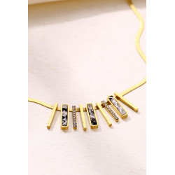 Yawaqit - Collier Acier Blanc