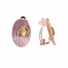 Franceline - Boucle d'oreille clip cuivre