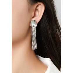 Xalbadora - Boucle d'oreille clip Noire