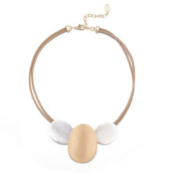 Hanouka - Collier bicolore