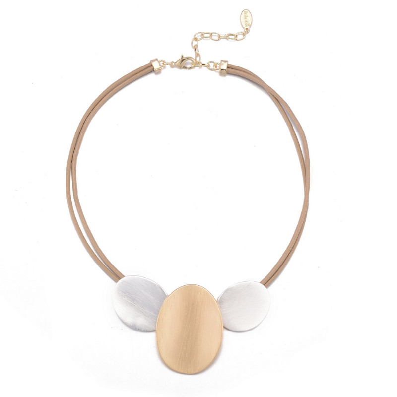 Hanouka - Collier bicolore