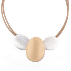 Hanouka - Collier bicolore