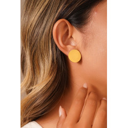 Tête de clip en Acier Rond Argenté