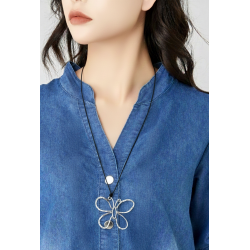 Gertrude-Sautoir papillon