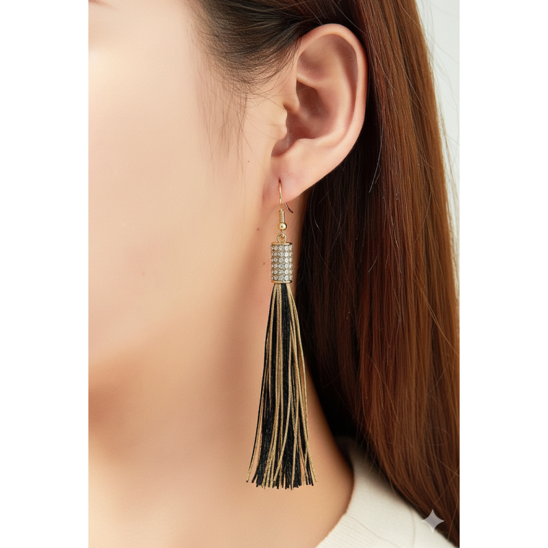 Joliano - Boucle d'oreille crochet Dorée