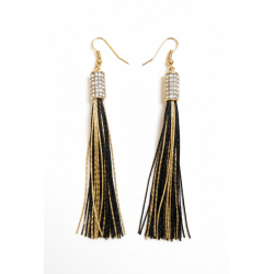 Joliano - Boucle d'oreille crochet Dorée