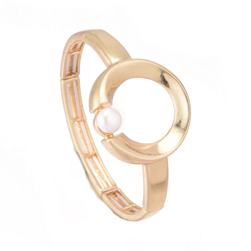Harmony - Bracelet élastique doré