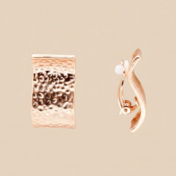 Maelys - Boucles d'oreilles clip or