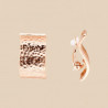Maelys - Boucles d'oreilles clip or