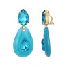 Nuani - Boucle d'oreille clip Bleue