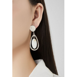 Lolia - Boucle d'oreille clip Dorée rose