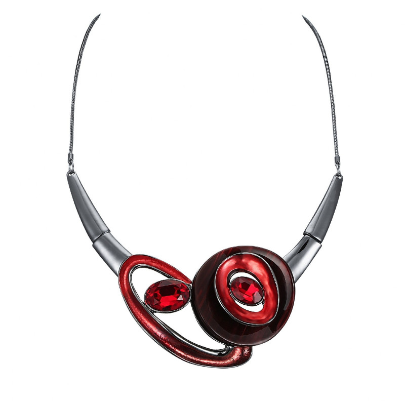 Bella - Collier rouge