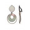 Saita - Boucle d'oreille clip Noire