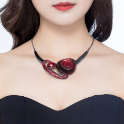 Bella - Collier rouge