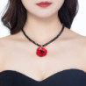 Rosa - Collier rouge