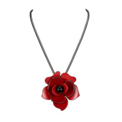 Lenna - Collier rouge 2