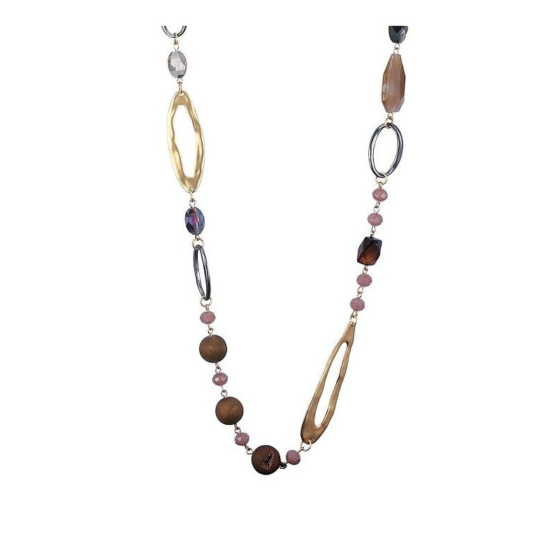 Juanita Sautoir marron