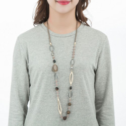 Juanita Sautoir marron