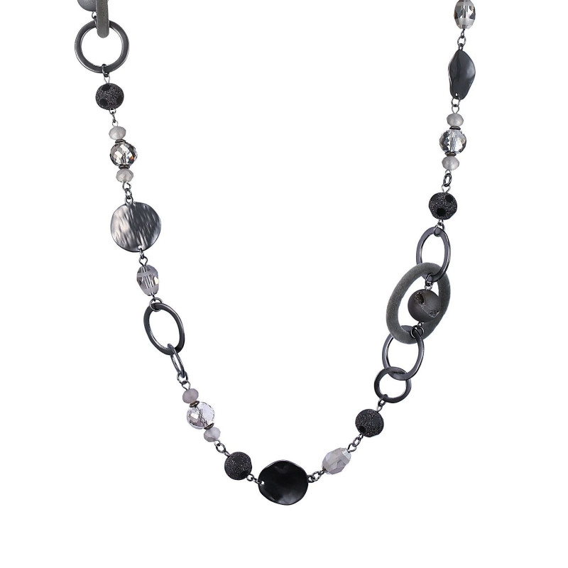 Giulia - Sautoir gris