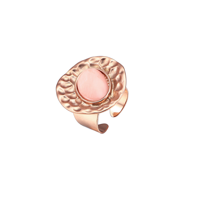 Xevera - Bague réglable doré rose
