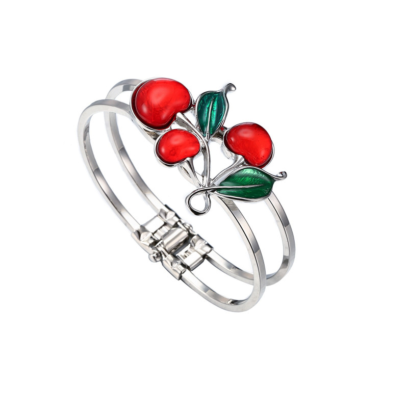 Lydia - Bracelet rouge