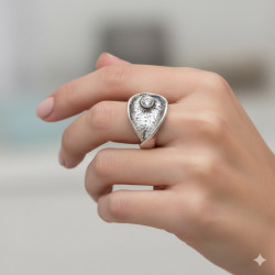 Hinata - Bague argenté