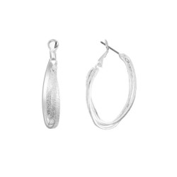 Jassara - Boucle d'oreille tige argenté